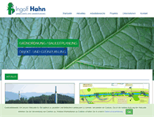 Tablet Screenshot of hahn-plan.de